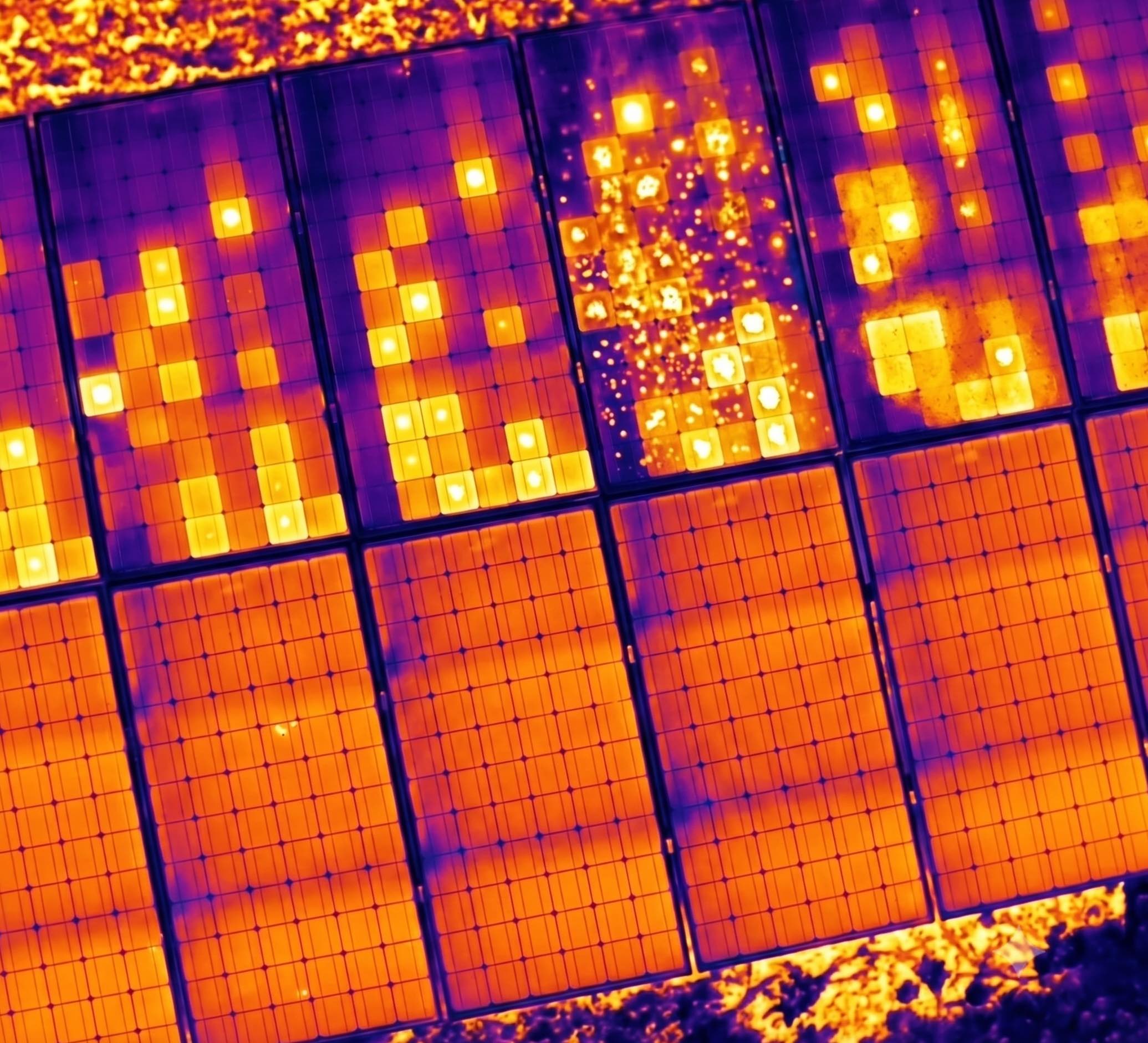 FV elektrárna — hot spots